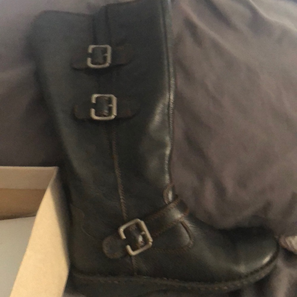 Boc black high boots 7